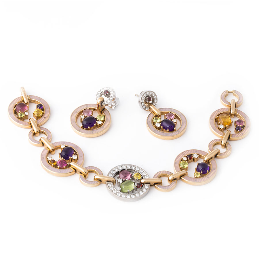 Комплект Faberge Bracelet and Earrings