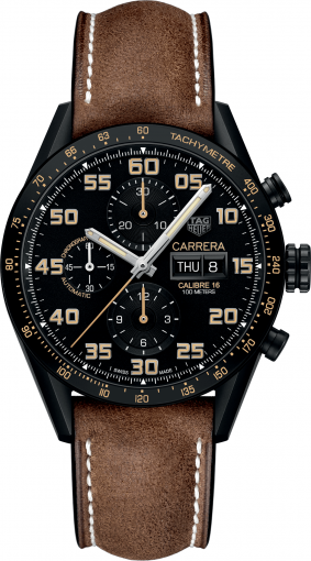 Швейцарские часы Tag Heuer TAG HEUER Carrera Calibre 16 Automatic Watch 43 mm