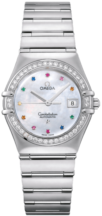 Швейцарские часы Omega  Constellation Stainless Steel Ladies watch