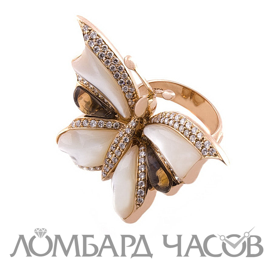Кольцо RV Jewellery  Бабочка