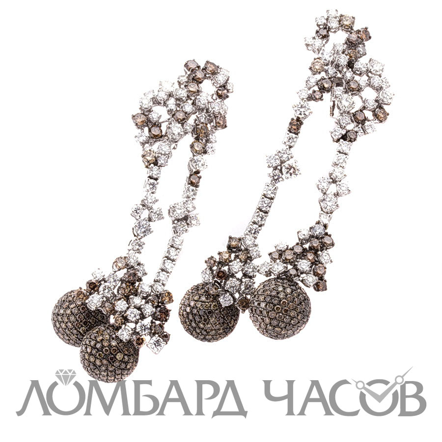 Серьги Mario Panelli  с бриллиантами