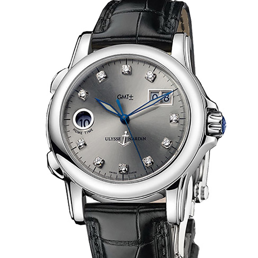 Швейцарские часы Ulysse Nardin Dual Time GMT BIG DATE 40mm