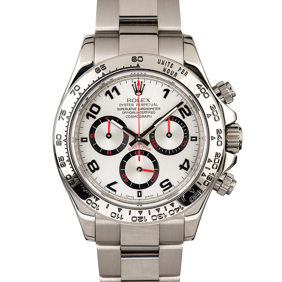 Швейцарские часы Rolex Daytona White Gold