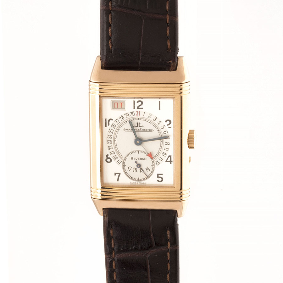 Швейцарские часы Jaeger-LeCoultre Reverso Grande Taille Rose Gold