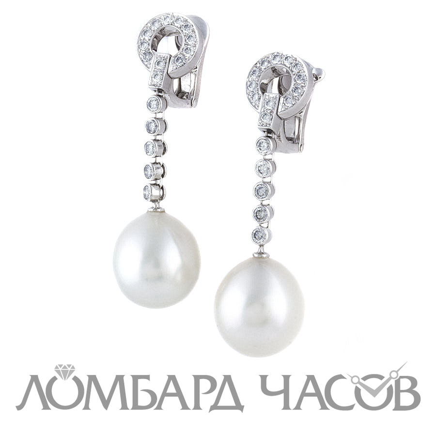 Серьги Cartier Agrafe