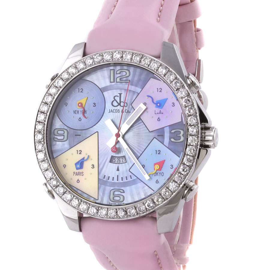 Швейцарские часы Jacob & Co. Five Time Zones 47 mm