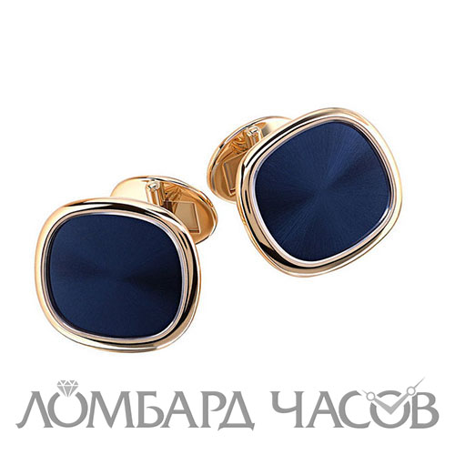 Запонки Patek Philippe Golden Ellipse