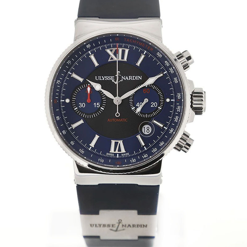 Швейцарские часы Ulysse Nardin Maxi Marine Chronograph 41mm