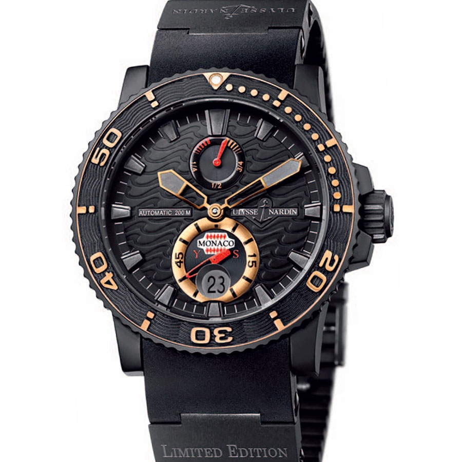Швейцарские часы Ulysse Nardin Maxi Marine Monaco YS Limited Edition