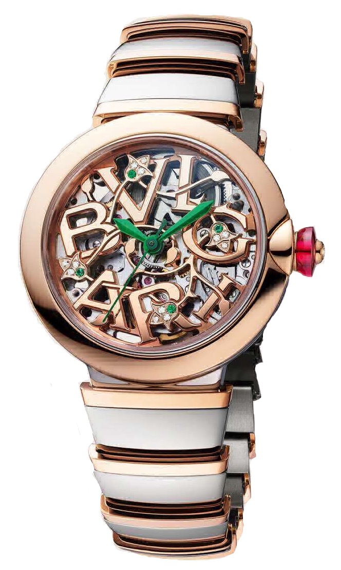 Швейцарские часы Bvlgari LVCEA Sceleton