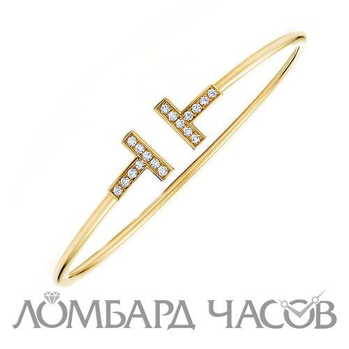 Браслет Tiffany & Co Tiffany T Diamond Wire Bracelet