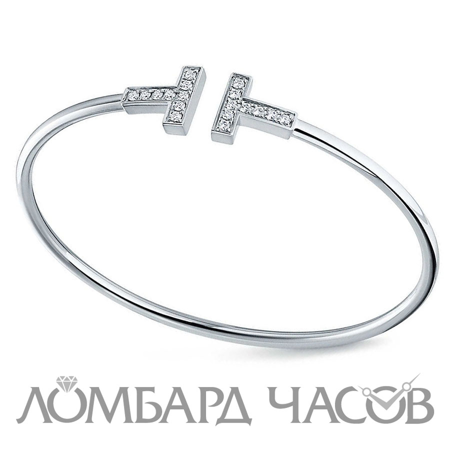 Браслет Tiffany & Co Tiffany T Diamond Wire Bracelet