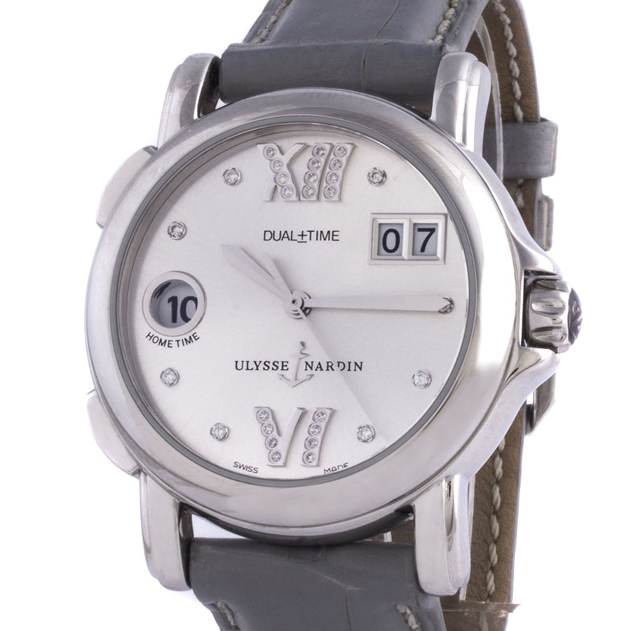 Швейцарские часы Ulysse Nardin Dual Time Ladies 37 mm
