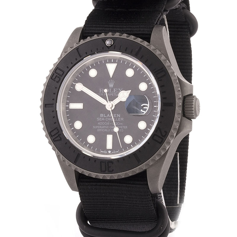 Швейцарские часы Rolex Sea-Dweller Blaken 43 mm