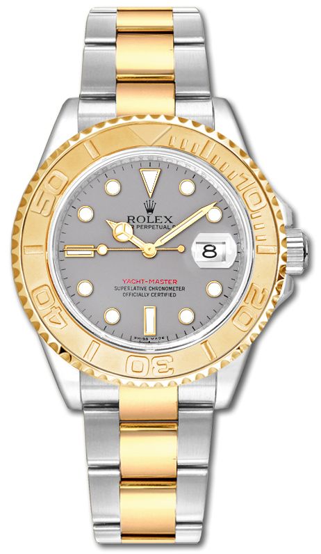 Швейцарские часы Rolex Yacht-Master Stainless steel and 18K Yellow Gold