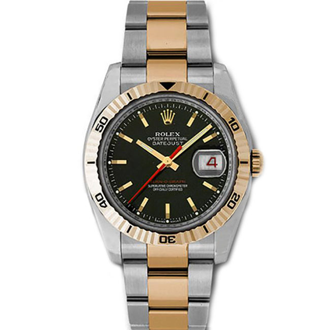 Швейцарские часы Rolex Datejust 36 Turn-O-Graph Datejust - Steel and Gold Pink Gold