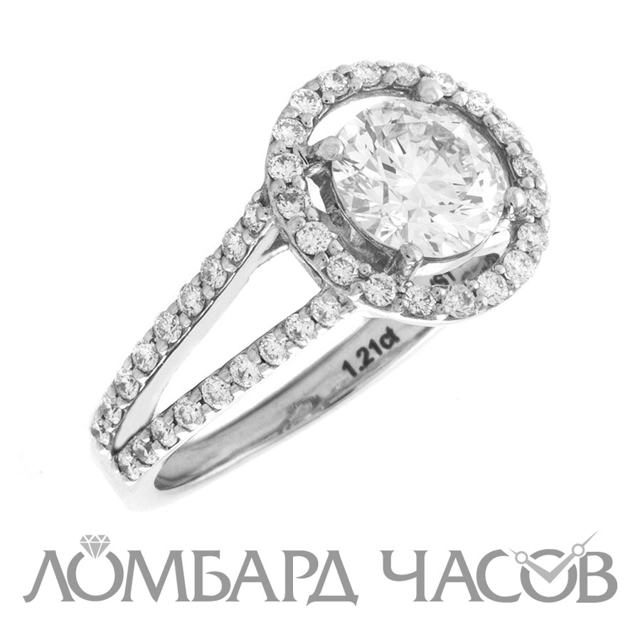 Кольцо No name  с 1,21ct (K/VS2)
