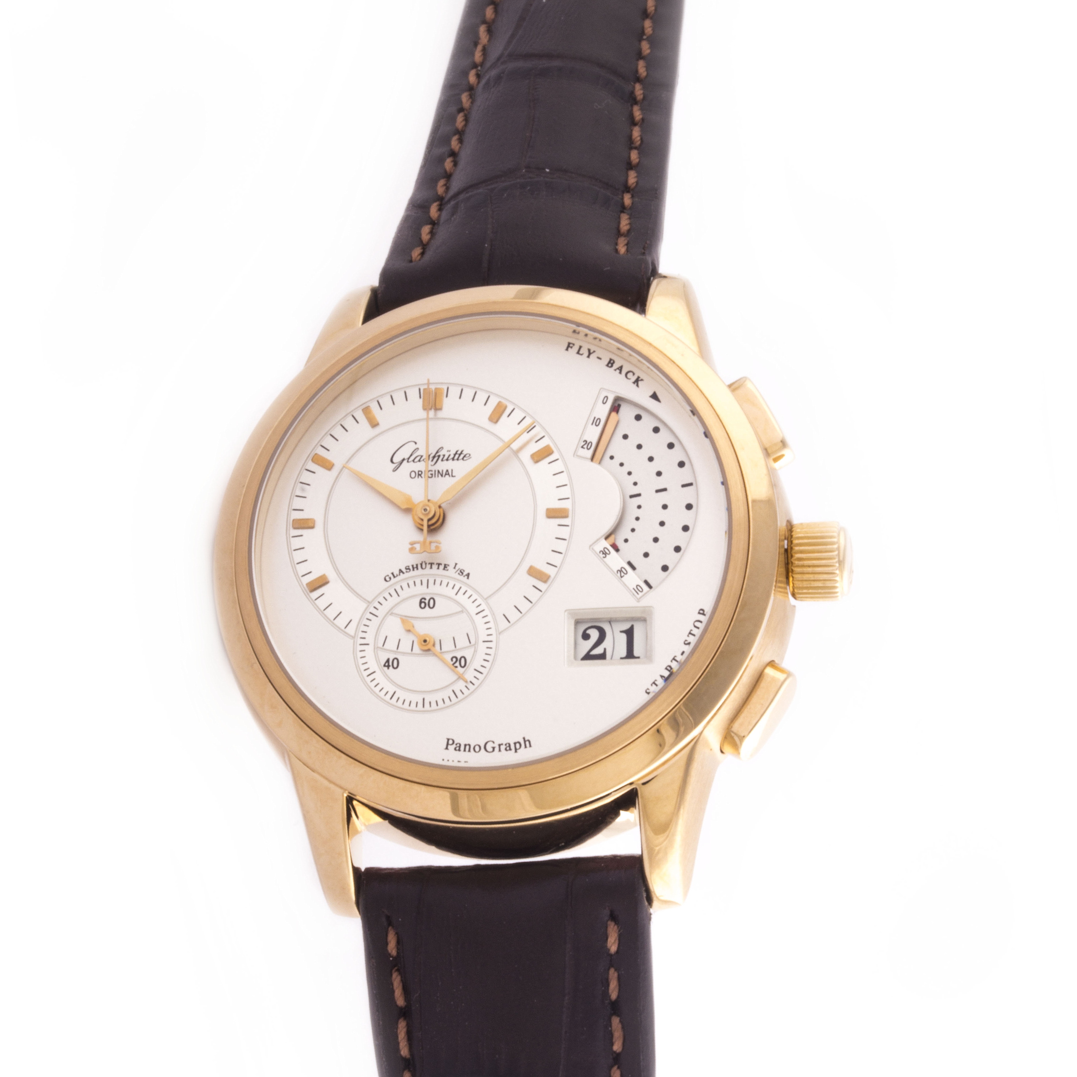 Швейцарские часы Glashutte Original PanoGraph 39 mm