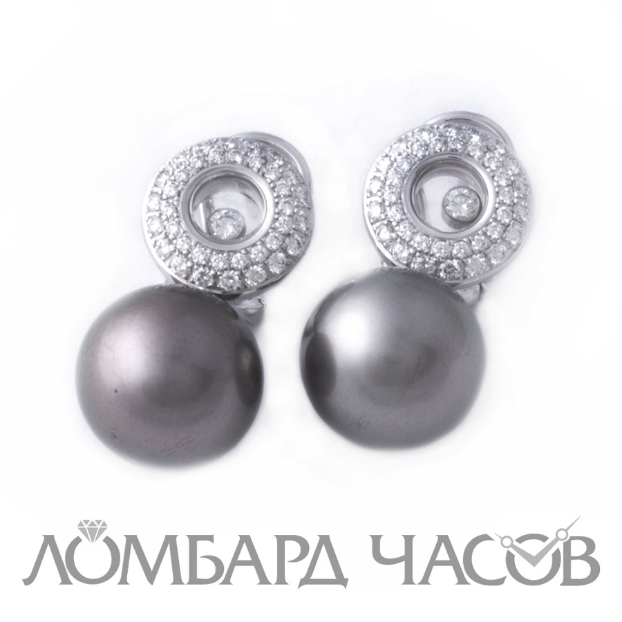 Серьги Chopard  Pearl Earrings
