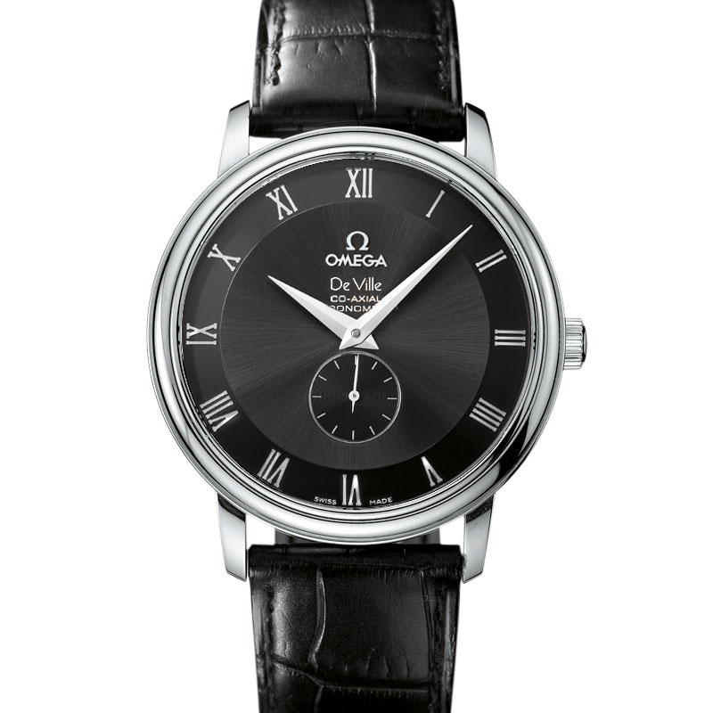 Швейцарские часы Omega PRESTIGE- CO-AXIAL SMALL SECONDS 39 MM