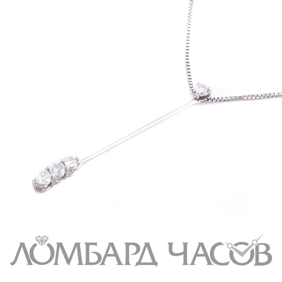 Подвеска Damiani 3-Tier Diamond Pendant