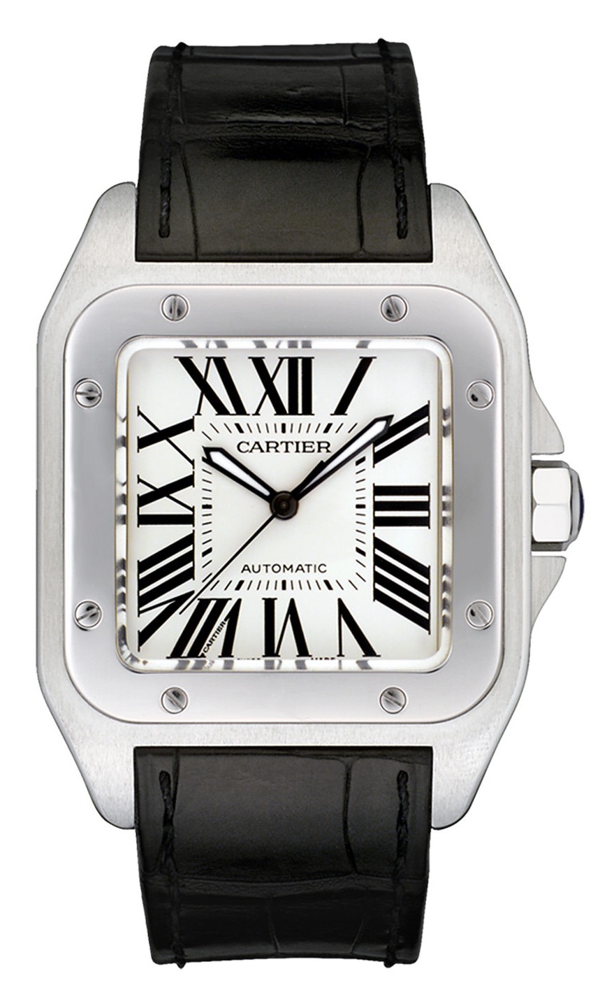 Швейцарские часы Cartier  Santos 100 Large