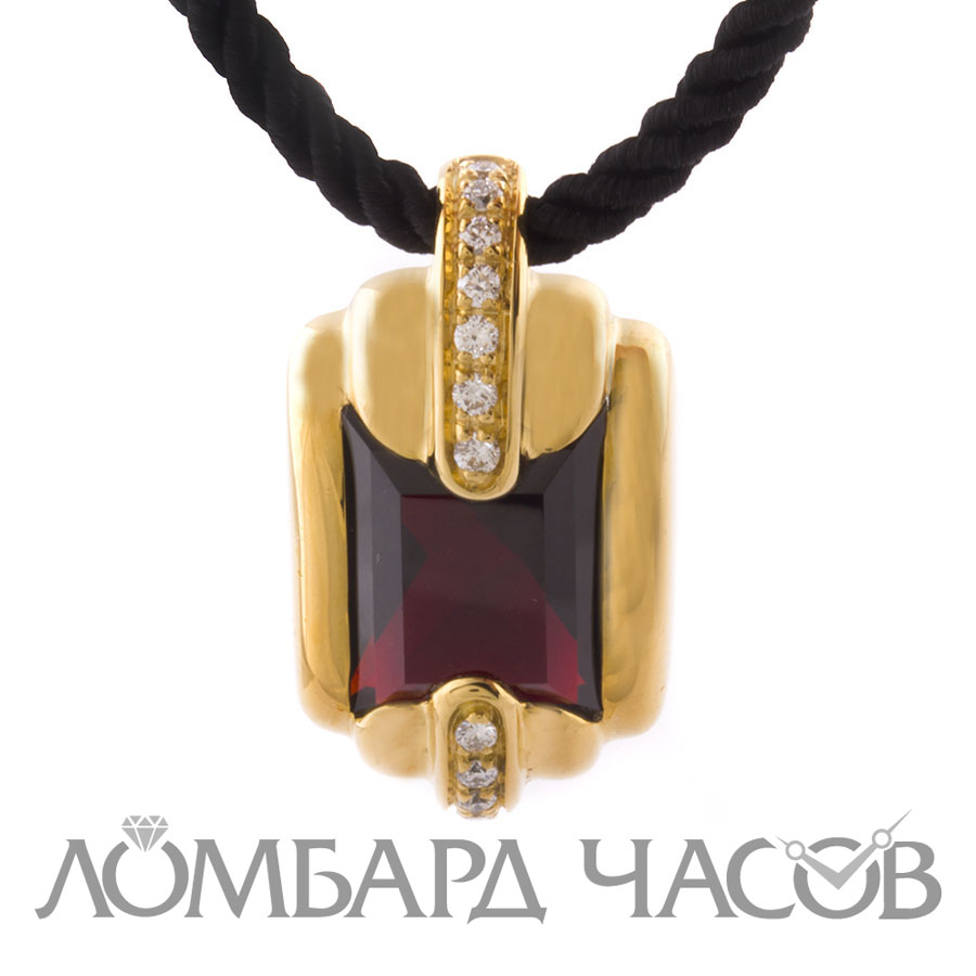 Подвеска Audemars Piguet  с гранатом