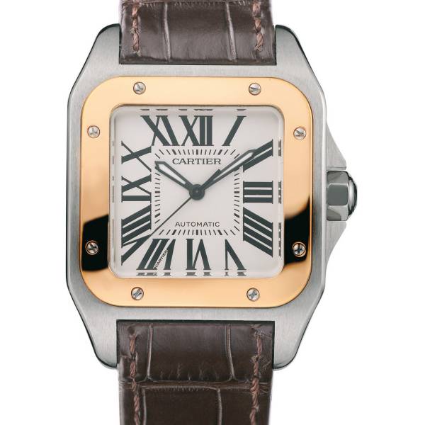 Швейцарские часы Cartier Santos de 100