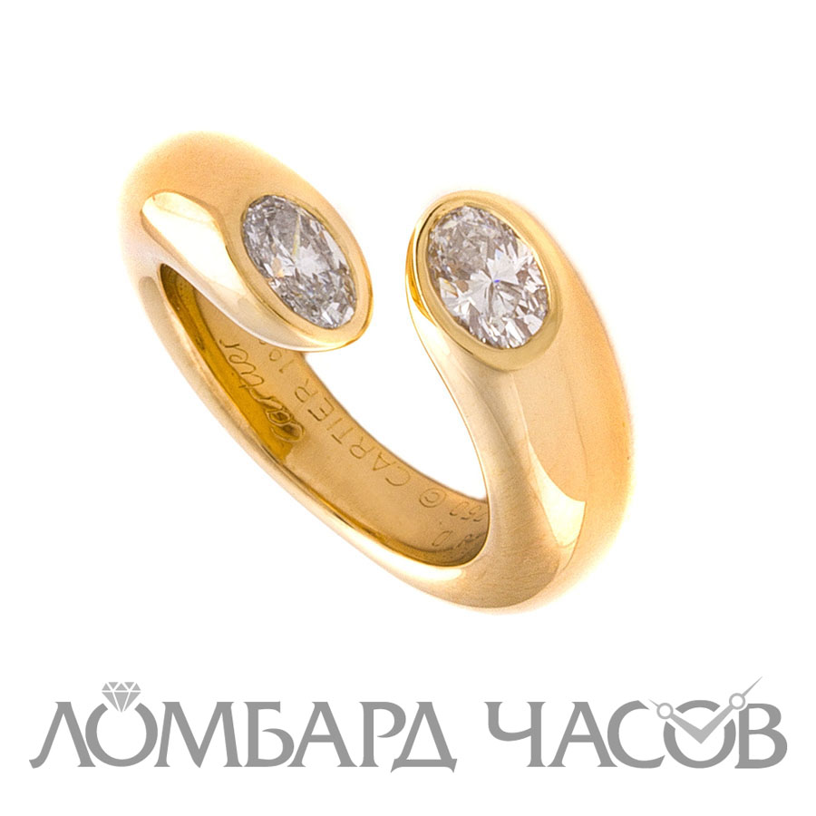 Кольцо Cartier Ellipse Diamond