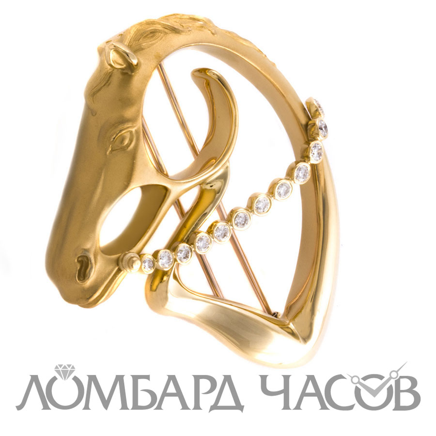 Брошь Carrera y Carrera  с бриллиантами
