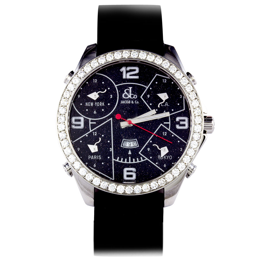 Jacob & co five time zone 47mm shop