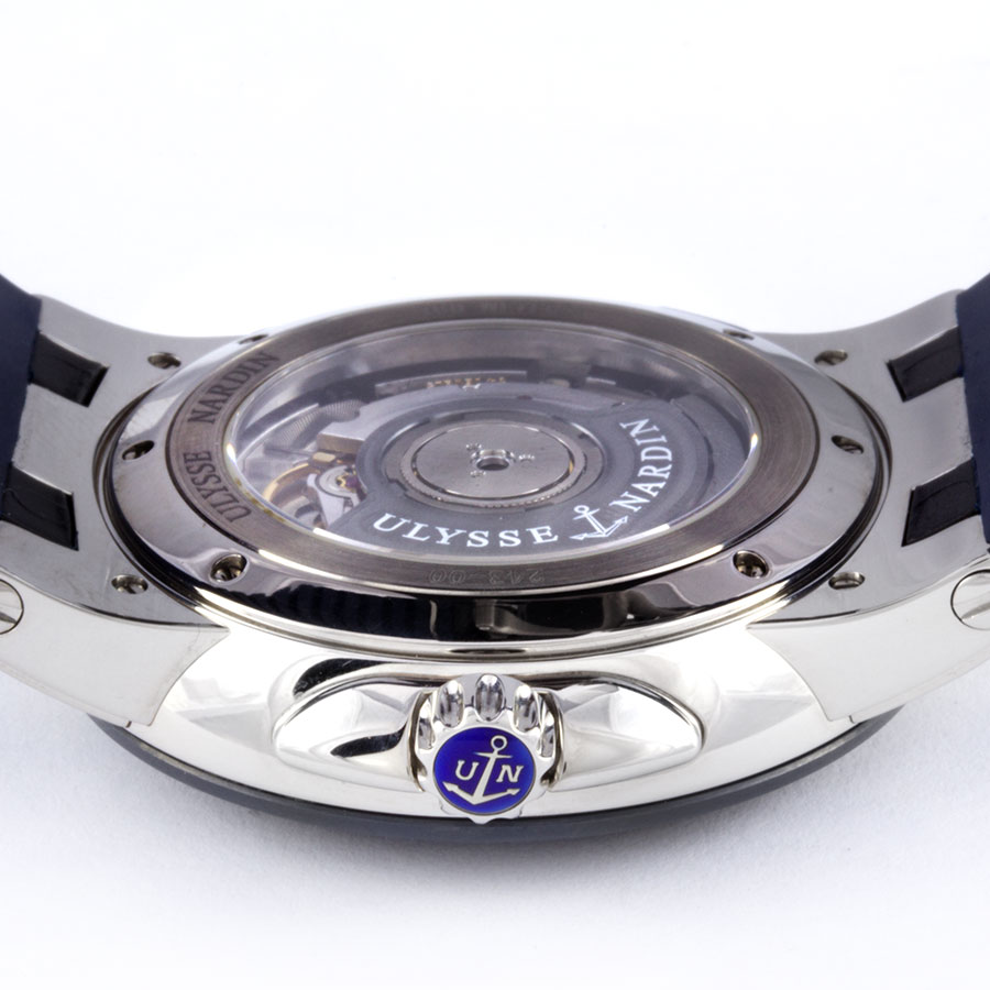 Швейцарские часы Ulysse Nardin  Executive Dual Time Blue 43 mm