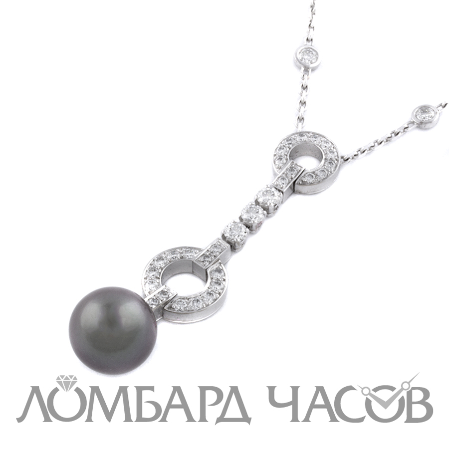 Ювелирное изделие Cartier  
колье Himalia Tahiti Pearl Gray