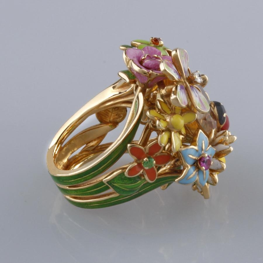 Ювелирное изделие Dior Jewelry  
кольцо Diorette Citrine