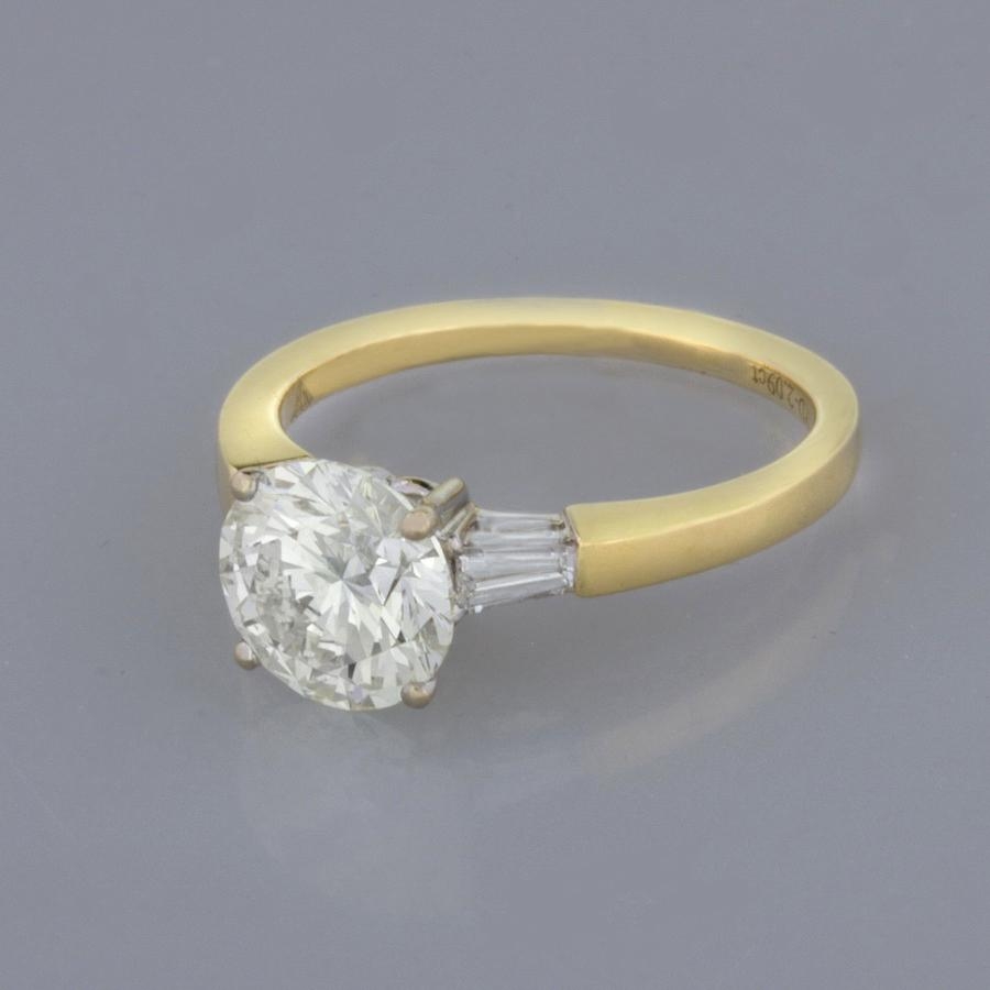 Ювелирное изделие No name Кольцо с бриллиантом 2,09 ct.