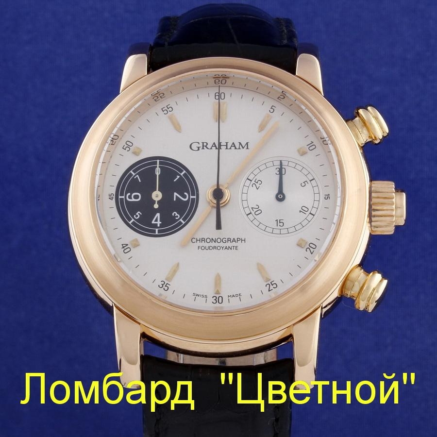 Швейцарские часы Graham  Foudroyante Chonograph Gold