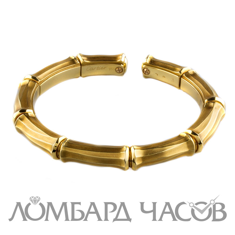 Ювелирное изделие Cartier  
"Bamboo" Yellow Gold браслет