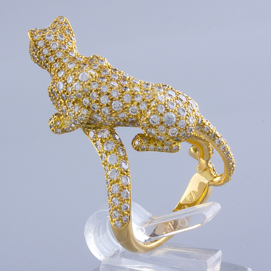Ювелирное изделие Cartier  
"PANTHERE" кольцо