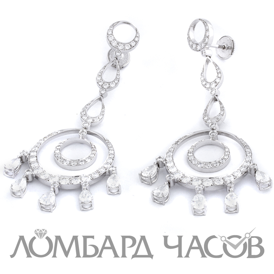 Ювелирное изделие Prima Exclusive  
серьги с бриллиантами
