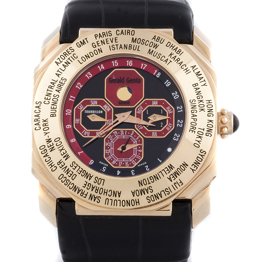 Швейцарские часы Gerald Genta  Octo Perpetual Tourbillon