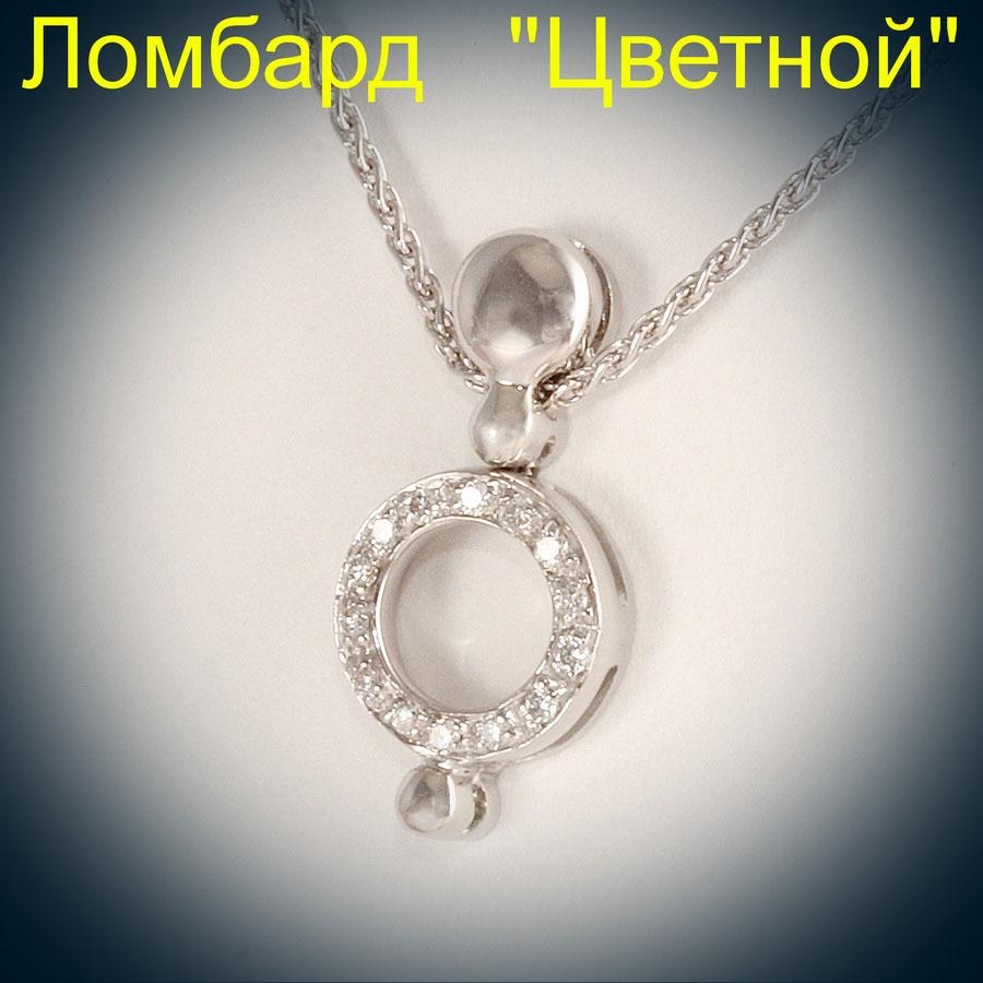 Ювелирное изделие Antonini  подвеска с бриллиантами на цепи