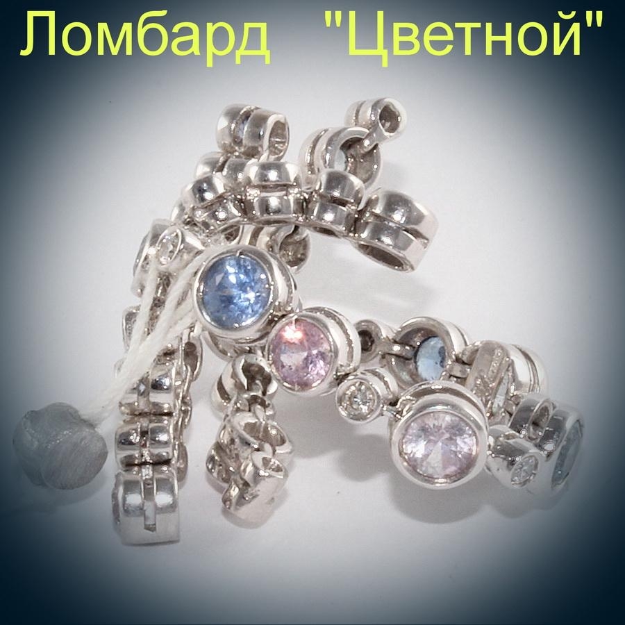 Ювелирное изделие Antonini  кольцо с бриллиантами и сапфирами