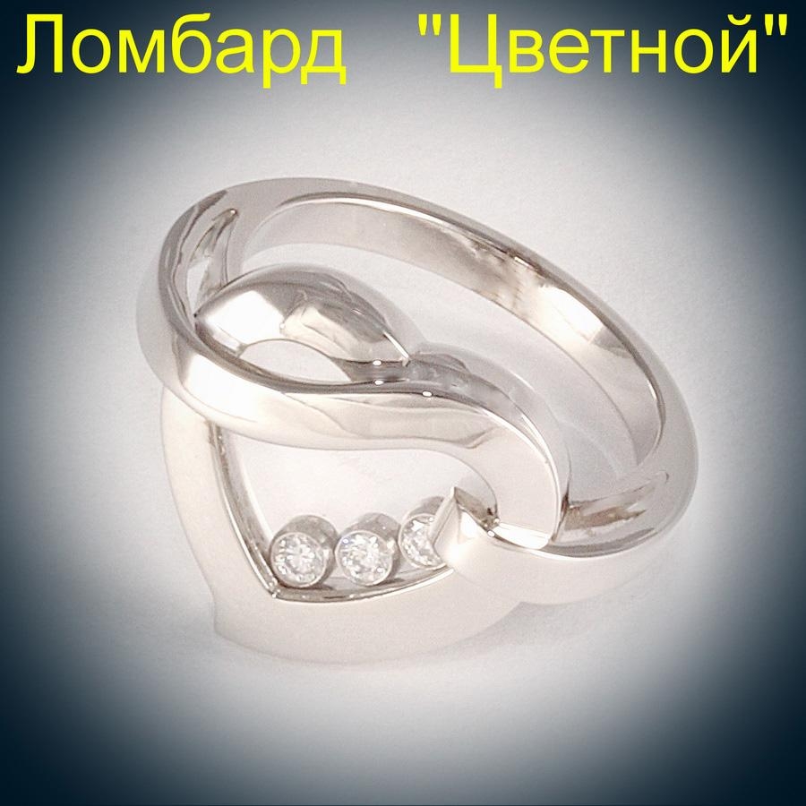Ювелирное изделие Chopard  Happy Diamonds Hearts кольцо с бриллиантами