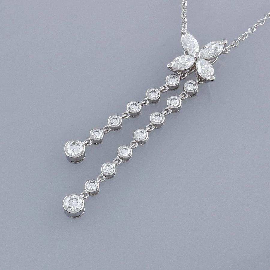 Ювелирное изделие Tiffany & Co  Victoria Double Drop Pendant