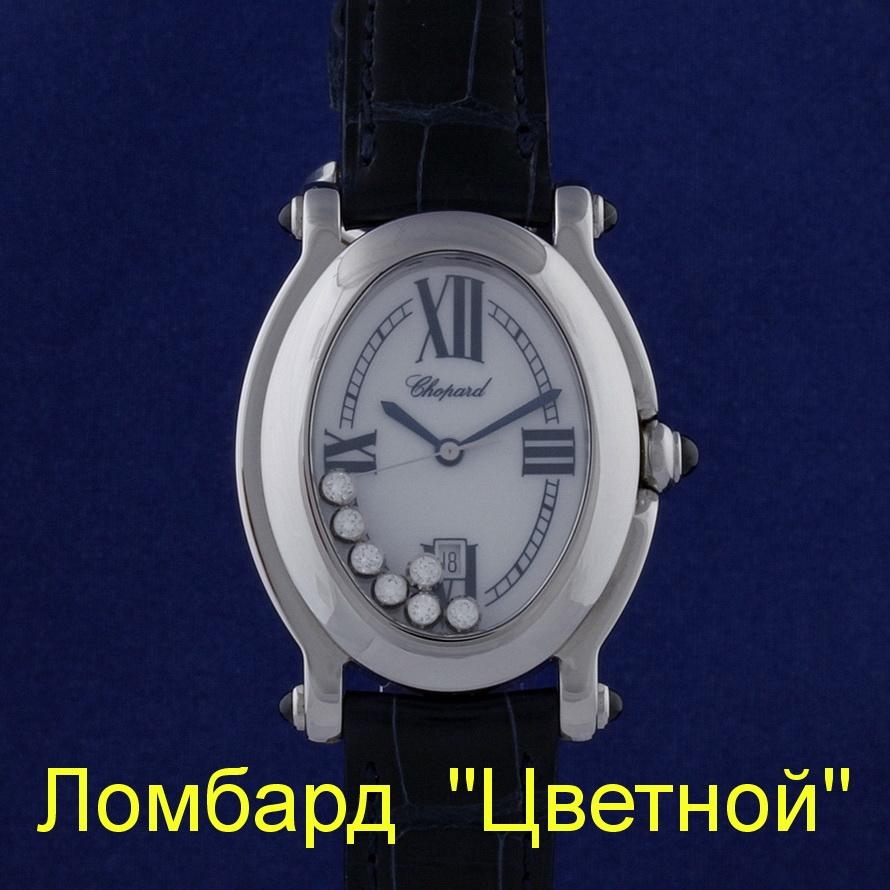 Швейцарские часы Chopard  Happy 
Sport Oval