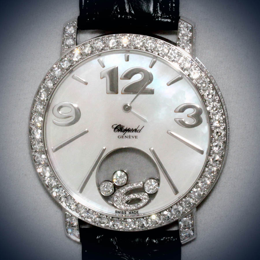 Швейцарские часы Chopard  
Happy Diamonds