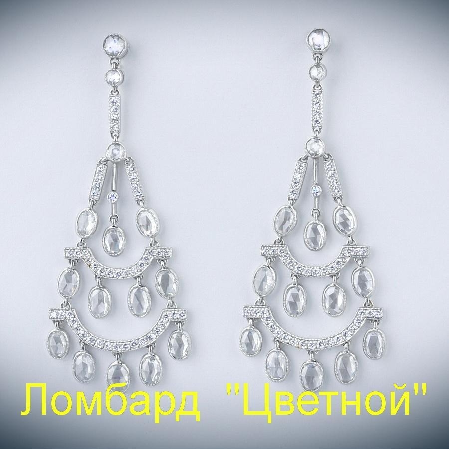 Ювелирное изделие Tiffany & Co . Chandelier Earrings