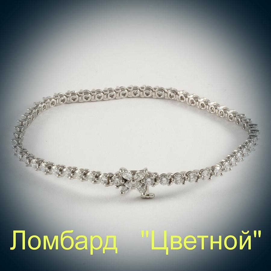 Ювелирное изделие Tiffany & Co . Victoria Line Platinum & Diamond браслет