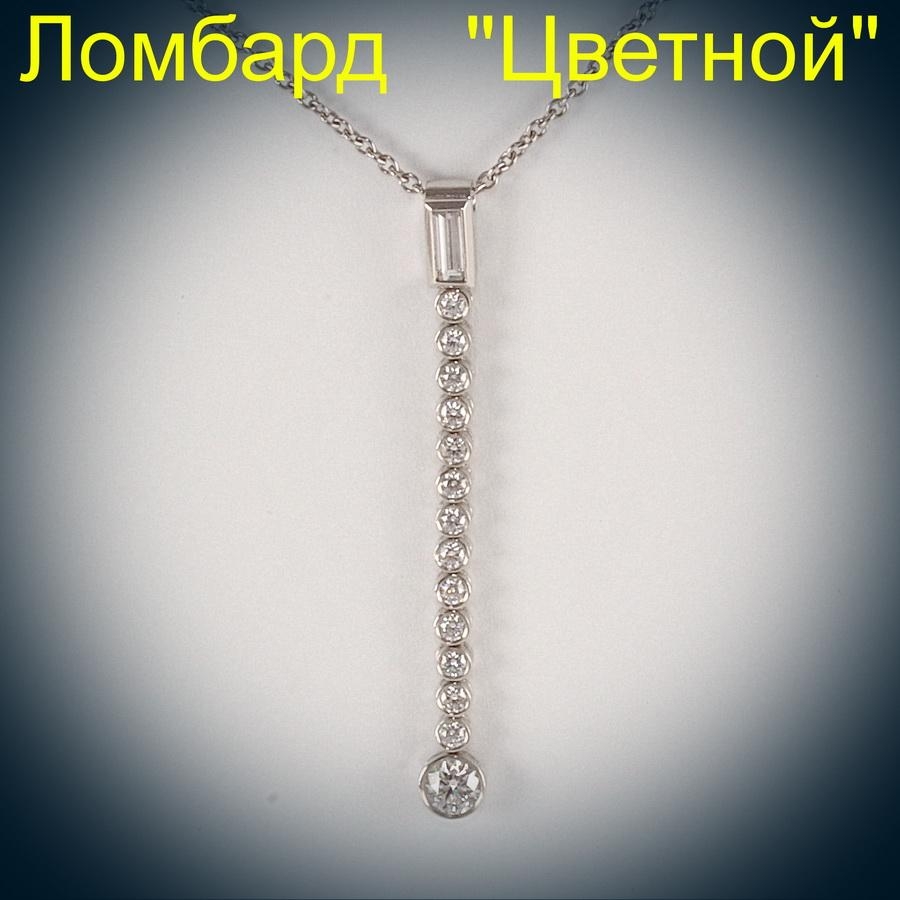 Ювелирное изделие Tiffany & Co Tiffany Jazz Drop pendant подвеска с бриллиантами
