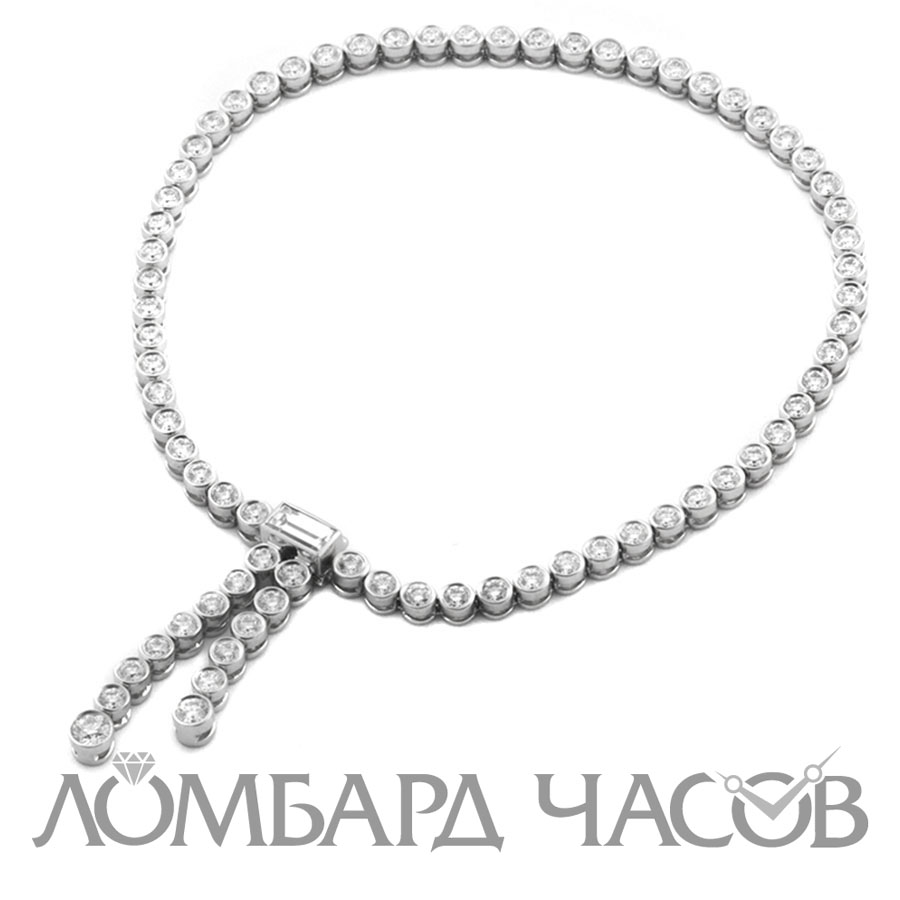 Ювелирное изделие Tiffany & Co  
Jazz браслет с бриллиантами